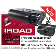 IROAD X10 Pro *new* - Front & Rear dash cam car camera -  WiFi - Iroad Singapore Official dealer - A