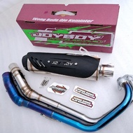 JOY BOY RACING EXHAUST STD RACING EXHAUST QUALITY SOUND COOL BASS EXHAUST VIXION OLD VIXION NEW SATR