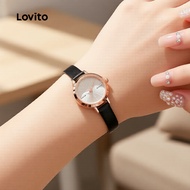 (NEW) Lovito Casual Simple Quartz Watch LFA108144 Lovito  Jam Tangan Kuarza Ringkas Santai LFA108144
