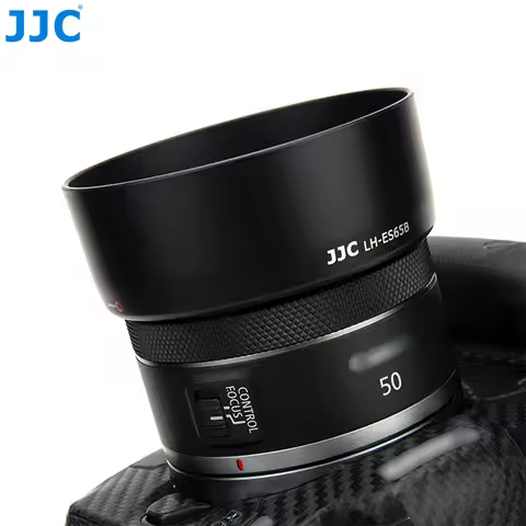 JJC ES-65B ES 65B Lens Hood Compatible with Canon RF 50mm F1.8 STM Lens for Canon EOS R RP Ra R3 R5 