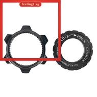 【FEELING】Bicycles Center Lock to 6-Bolt Brake Rotors Bike Hub Disc Brake Rotor Adaptor