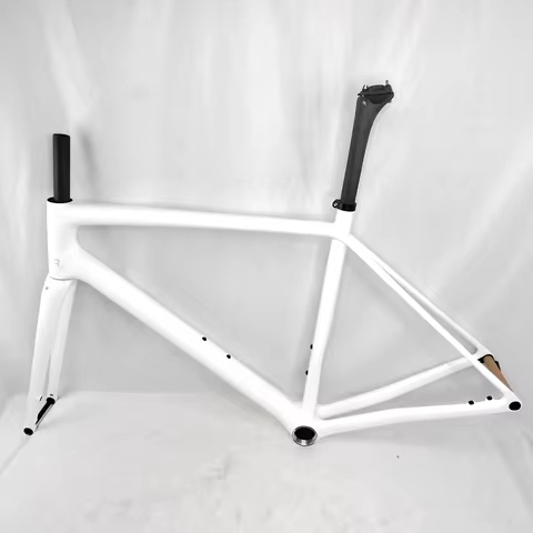 Superlight Ultrlight Full Carbon Fiber T1000 Road Bike Frame External Cables Rounts Same To BigRock 