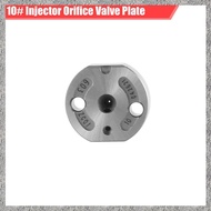 (BIGY) New Injector Orifice Control Valve Plate Common Rail Injector Valve Plate 10 for Injector