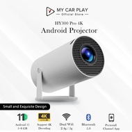 HY300 Pro 4k Android Projector Preloaded Programs Mini Portable Projektor