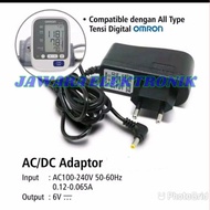 omron adaptor tensimeter digital / alat tensi darah