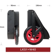 PP Wheel High Travel Bag Tug Wrap Caster Bag Luggage Wheel EWDQ