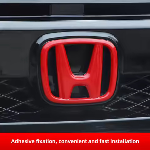 For Honda Civic Accord 8th 9th 9.5th 10th 2 pcs Car Front Grille Trunk Emblem generation Rear Trunk 