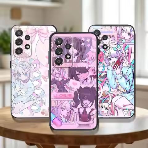 Needy Streamer O-Overload Ame chan Phone Case For Samsung Galaxy A73,31,32,72,41,53,52,71,22,5G,Note
