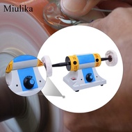 [Miulika] Bench Buffer Polisher Electric Bench Grinder Polishing Machine for Glass Jewelry Metal