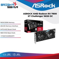 ASROCK AMD Radeon RX 7800 XT Challenger 16GB OC