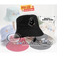 Redmerch / Children's cartoon bucket hat scp 67 the kid unisex children's hat for girls and boys