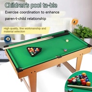 27x14 inches Billiard Table For Kids Mini Household Billiard Table Wooden With Tall Feet Pool Table