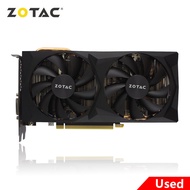 Used ZOTAC RTX 2060 6GB Video Cards GPU RTX2060 GDDR6 192Bit GAMING Graphic Card