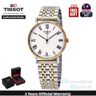 [Official Warranty] Tissot T109.410.22.033.00 Women's Everytime Medium Quartz Steel Strap Watch T1094102203300