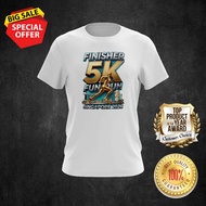 BAJU VIRAL RUNNER FUN RUN 5KM DESIGN 5 TSHIRT ROUND NECK FOR ALL