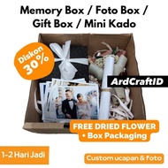 TERMURAH Memory Box / Foto Box / Gift Box / Mini Kado READY STOCK