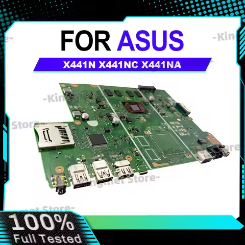 X441NA Laptop Motherboard For ASUS VivoBook A441N F441N X441N X441NC X441NA Mainboard With Celeron C