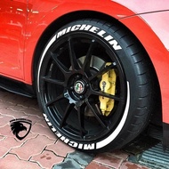 Car Tire Letter Sticker Modified Sticker 3d Three-Dimensional Sticker Wheel Decoration Car Sticker