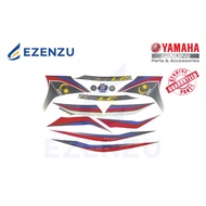 YAMAHA 100% ORIGINAL 135LC Fi 135LC V8 5MRO BODY COVER STICKER GRAPHIC SET STRIPE STIKE DPBMC BDK-FG