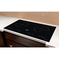 Bếp đôi điện từ mặt kính Crystal chống xước Kaff KF- 073II - Thiết Bị Bếp Hồng Anh