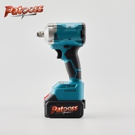 Patooss Cordless Impact Wrench High Torque Wrench Drive Heavy Duty BL Motor (1000Nm/1/2")