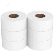 (1 ROLL) Jumbo Roll Tissue (JRT)/Tuala Roll Jumbo / Tissue Paper 2-PLY Virgin Pulp Toilet Tissue