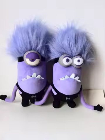 Minions Movie Periphery Yellow Plush Despicable Me Movie Peripheral Little Yellow Man Purple Minions