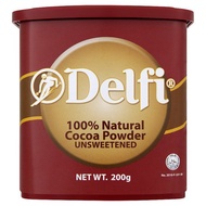 Delfi 100% Natural Cocoa Powder (Unsweetened) 200g-SFS