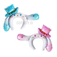 CINNAMOROLL BIRTHDAY BALLOON HEADBANDS BIRTHDAY CROWN CROWN HAT