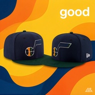 New Era Utah Jazz New Era Official Team Color 2Tone 9FIFTY  Hat - Navy/Green  Baseball cap, adjustab