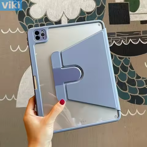 Case For iPad Pro 12.9 Case 360 Rotating Stand Tablet Shell For Funda ipad pro 12 9 2021 2020 2018 2