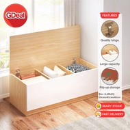 GDeal 60cm/90cm Flip Bay Window Cabinet Storage Bedroom Tatami Balcony Cabinet Floor Storage Organiz