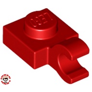 LEGO PART 61252 - PLATE, MODIFIED 1 X 1 w OPEN O CLIP (HORIZONTAL GRIP)