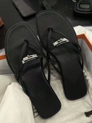 Hermes Miss Sandal • Hermes Kelly sandal，Hermes人字拖拖鞋38碼