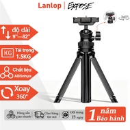 360 Phone Camera Tripod - Tripod Supports 360 Rotation - Size 60-170cm