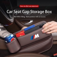 BMW M Leather Seat Gap Storage Box Organizer Car Interior Accessories for 3/5/X5/X3/X1/2/1/4/X4