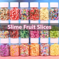 WMMB 1200pcs DIY Slime Soft Fruit Slices Fingernail Supplies Super Light Clay