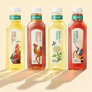 Non-Sugar Oriental Leaf Tea Beverage 900ml*4 Bottles Large Bottle Jasmine Flower Tea Qingkan Puer fr