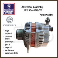 Proton Saga Blm Flx Exora Preve Cps PW810715(NR) Alternator Assembly 12V 90A 6PK C/P (2pin)