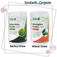 GREEN YOUNG ORGANIC BARLEY GRASS/WHEATGRASS POWDER 200GM SPIRULINA POWDER