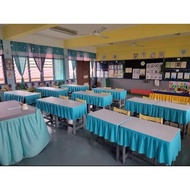 SKIRTING MEJA MURID / MEJA KANTIN / MEJA PELAJAR / SKIRTING SEKOLAH