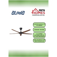 Alpha 5 Blades 56" Fan Width Ceiling Fan COSA (Walnut) EX9-5B/56