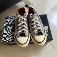 [PRELOVED] CONVERSE All Star Chuck Taylor Black White Grey ZigZag - UNISEX Size EUR 36 22.5 cm/