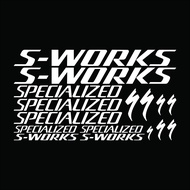 Stiker Pack Sepeda S-Works Specialized - Bicycle Decal Sticker