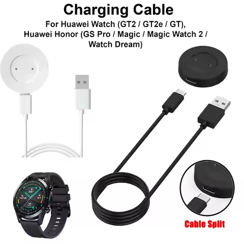 Smart Watch Accessories - Charger Compatible with Huawei Watch GT/ GT2/GT 2e/ Honor Watch Magic, Mag