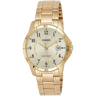 [Powermatic] Casio MTP-V004G-9B Analog Dress Enticer Vintage Youth Water Resistant Unisex Series Watch