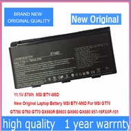 BTY-M6D Laptop Battery For MSI GT70 GT780 GT60 GT70 GX660R E6603 GX660 GX680 957-16FXXP-101