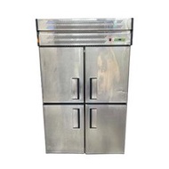 ※全新二手家具電器 RE6105*營業四門冷凍冰箱(220V)*雙門冰箱 烘衣機 冷藏冷凍櫃 冷氣空調 OA辦公設備
