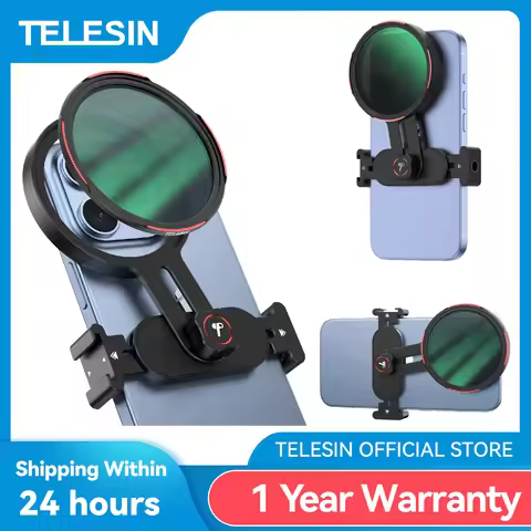 TELESIN Universal Phone Filter CPL ND2-32 For Smartphone with Universal filter holder For Iphone And