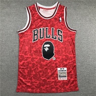 NBA Jersey Chicago Bulls  Jersey Sports Jersey The New Bulls  joint edition  red